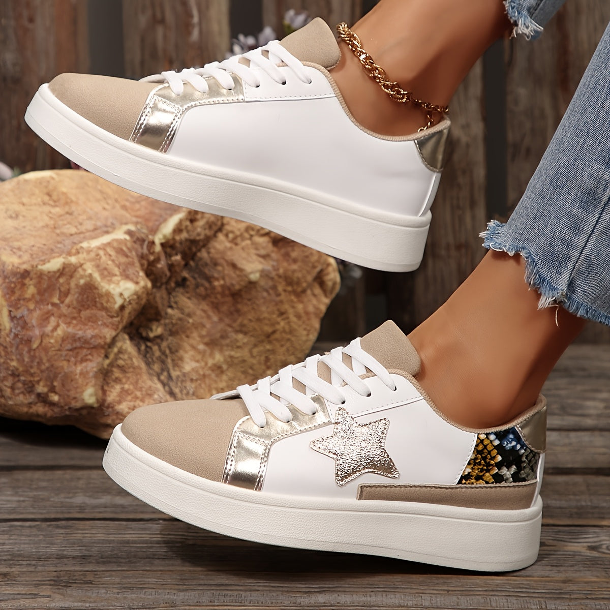 👟 Sneakers Femme Style Rétro – Confort & Tendance by LS-SHOP ✨