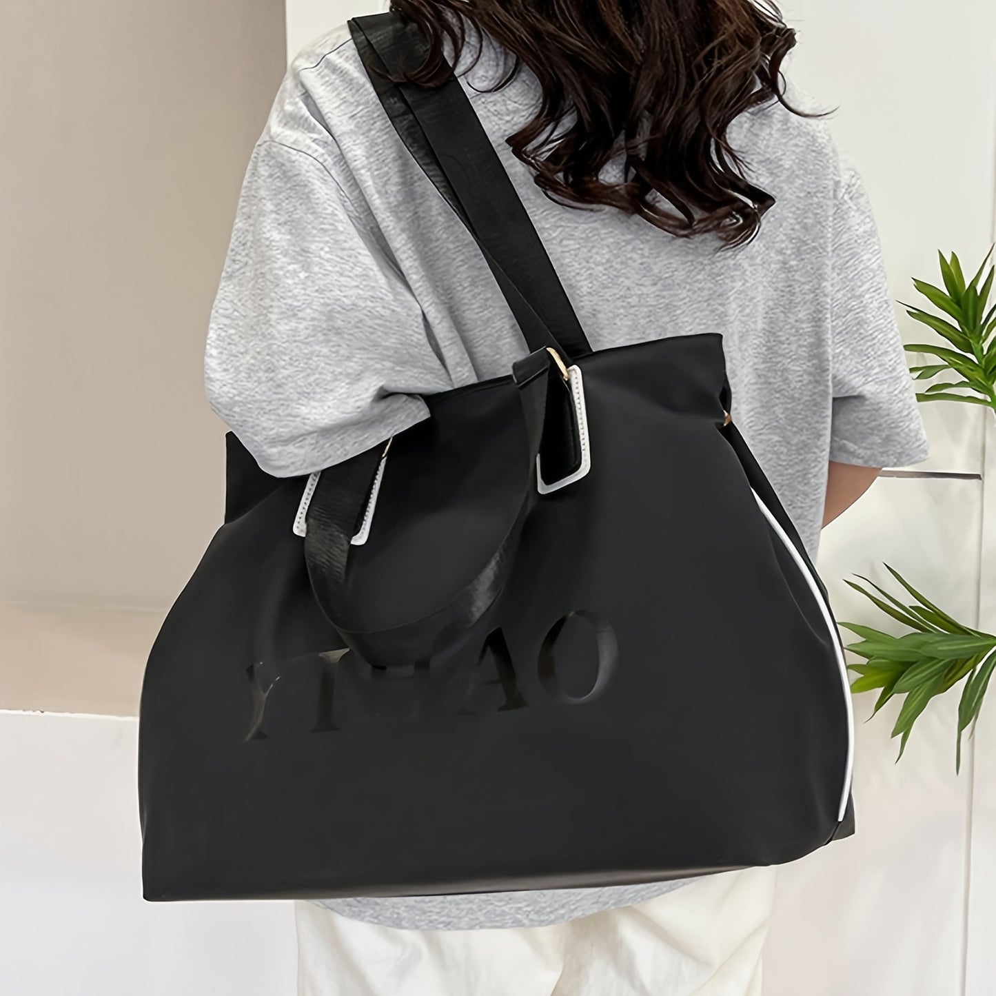 « LS-SHOP 👜 Sac Cabas Femme Grande Capacité – Sac à Épaule en Nylon, Sac de Voyage & Main Casual | ls-shop-sac-femme »