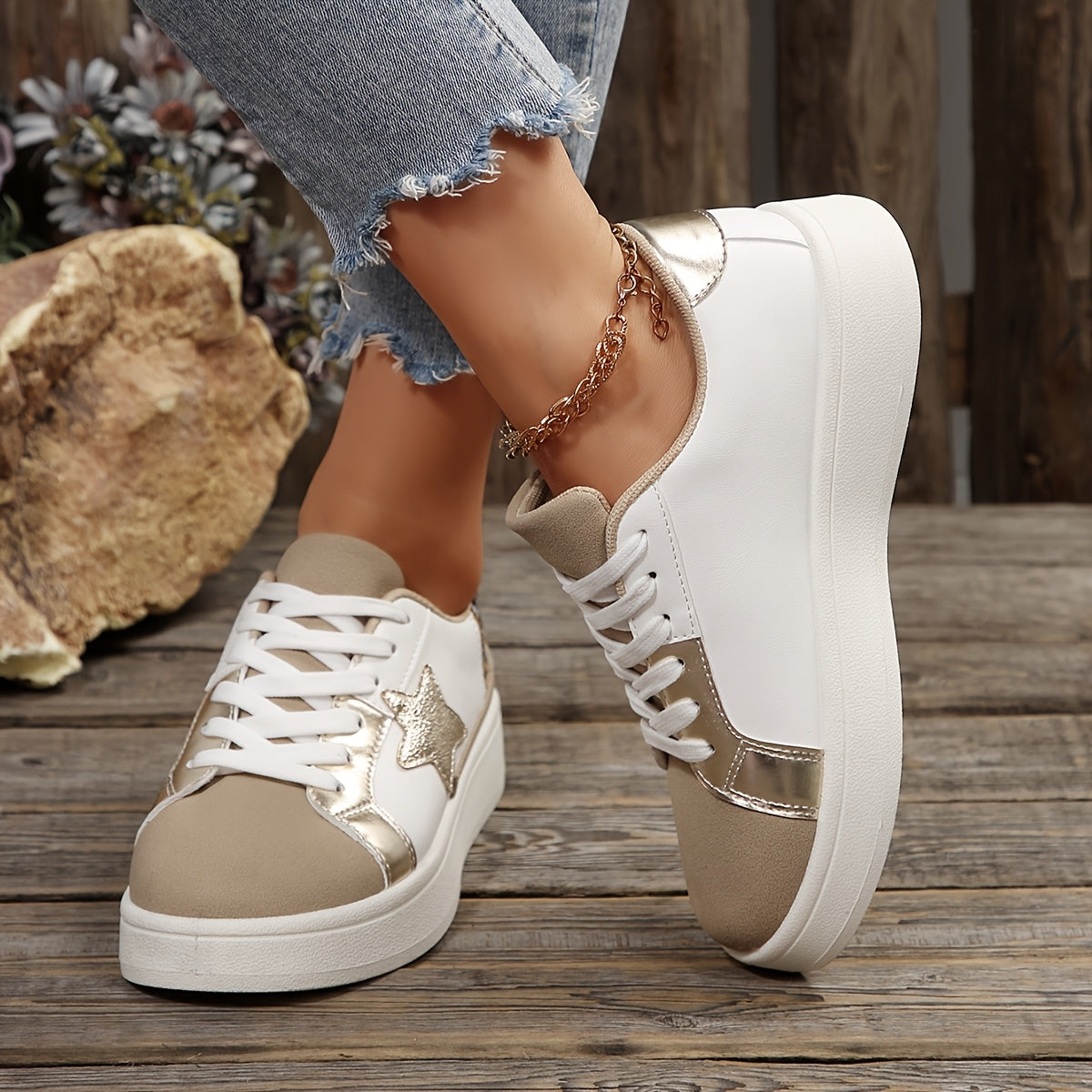 👟 Sneakers Femme Style Rétro – Confort & Tendance by LS-SHOP ✨