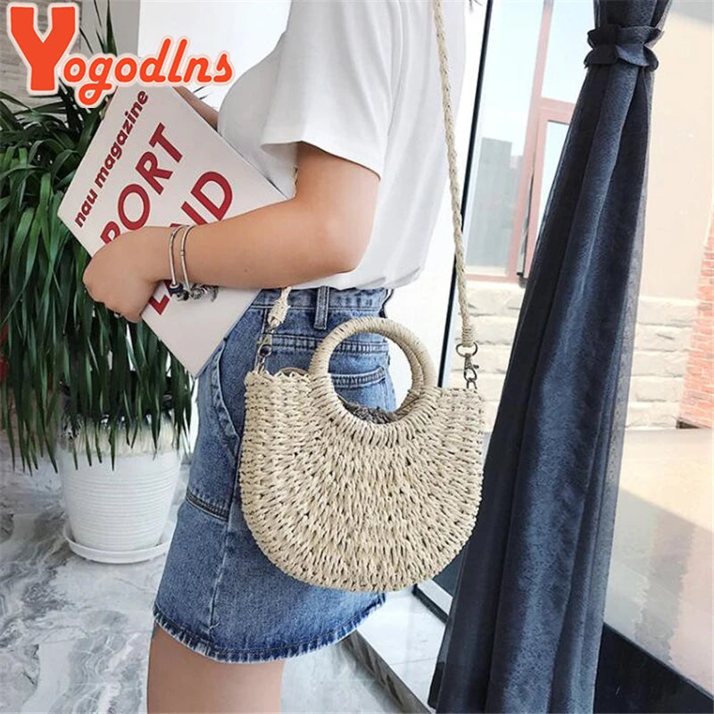 Sac Tissé en Rotin – Yogodlns