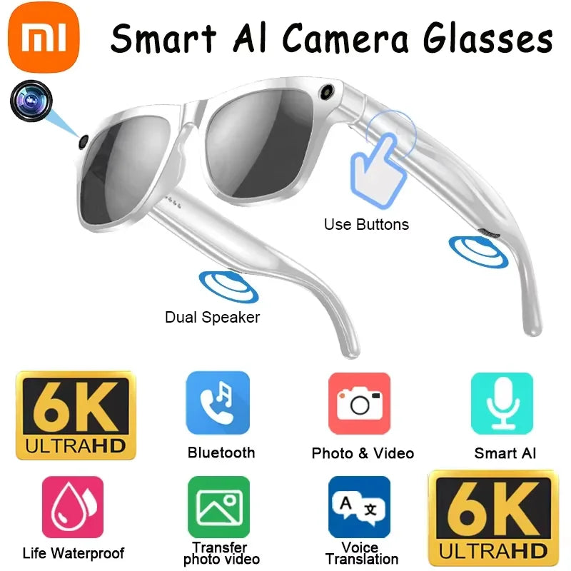 🕶️ Lunettes Intelligentes Xiaomi – Haut de Gamme & IA by LS-SHOP