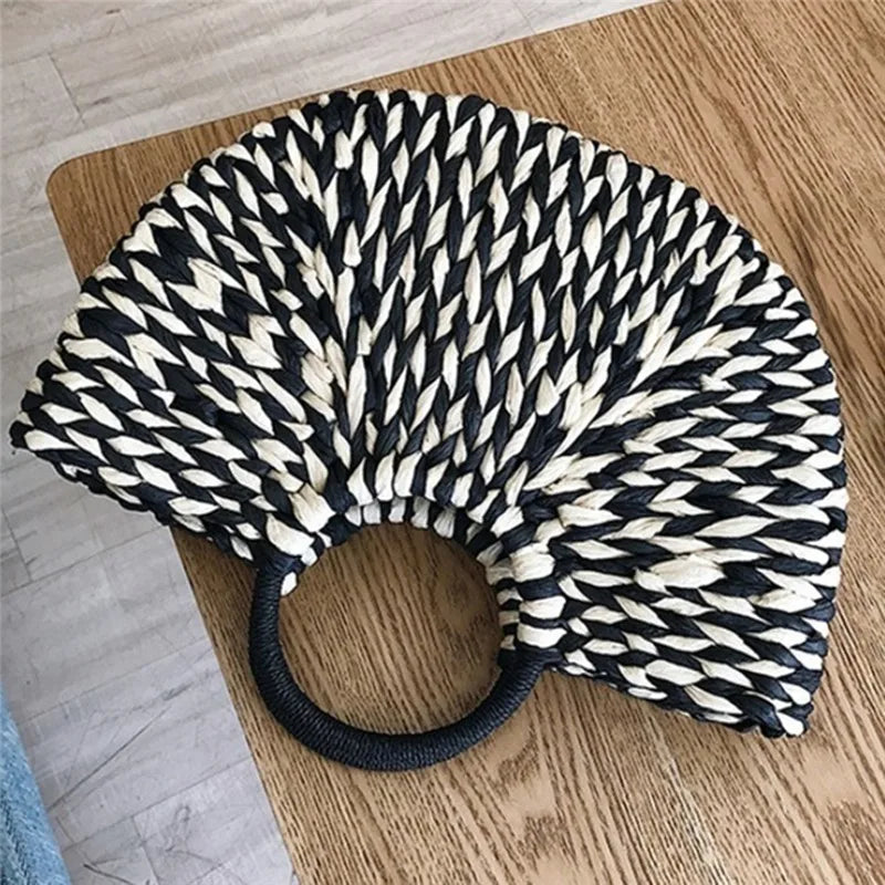 Sac de Plage Tissé à la Main – Femme