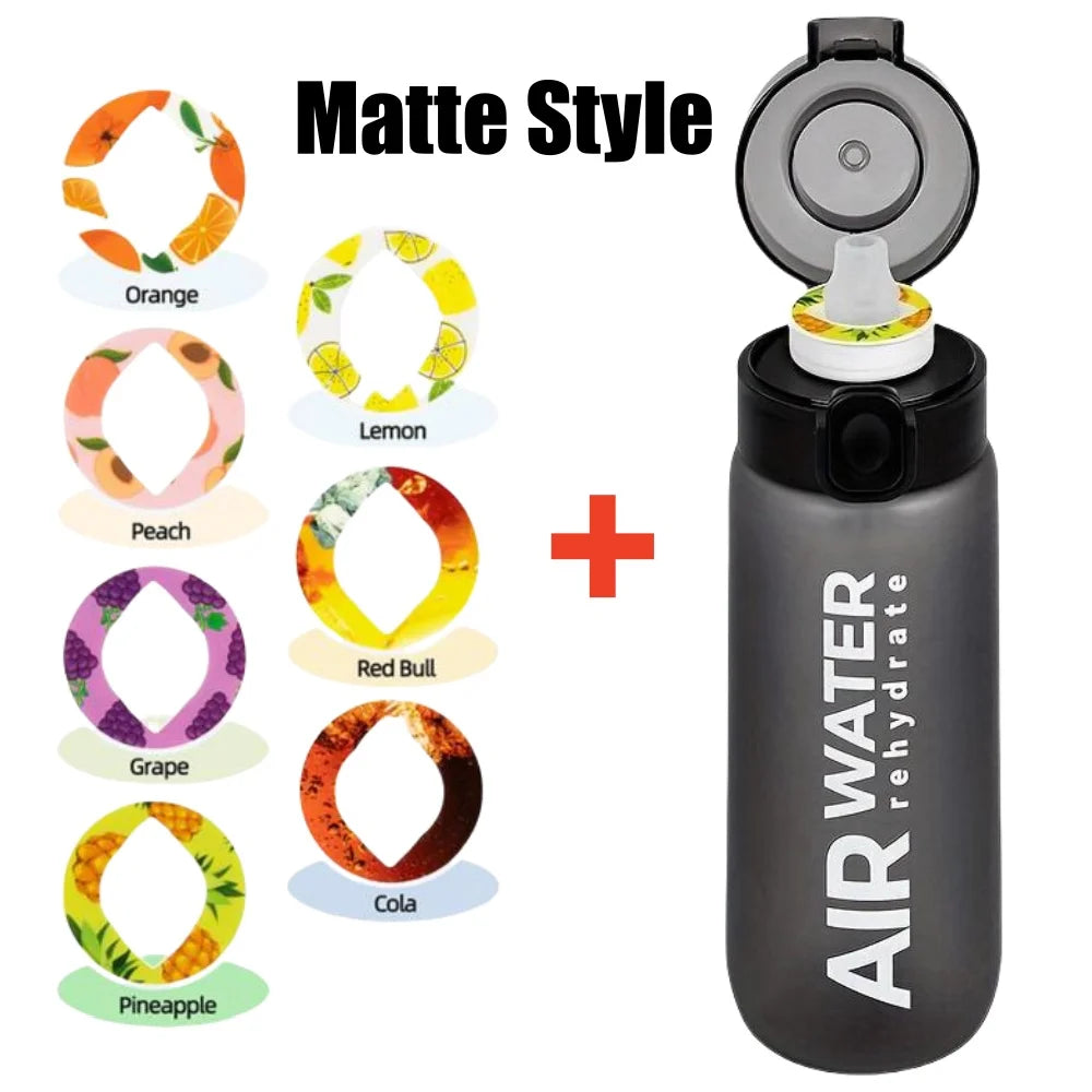 Bouteille d’Eau Saveur Fruitée 750ml – 0 Sucre, 0 Calories – Avec 7 Pods de Fruits