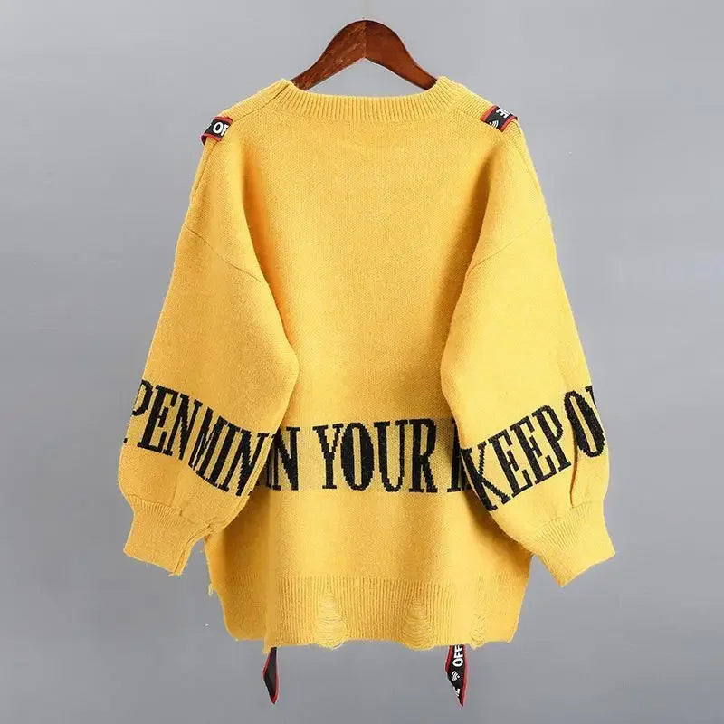✨ LS SHOP – Pull Femme Automne/Hiver 2025 🧶 Style Y2K, Confort & Look Décontracté 💖ulllover Lady Top Harajuku Female Clothes