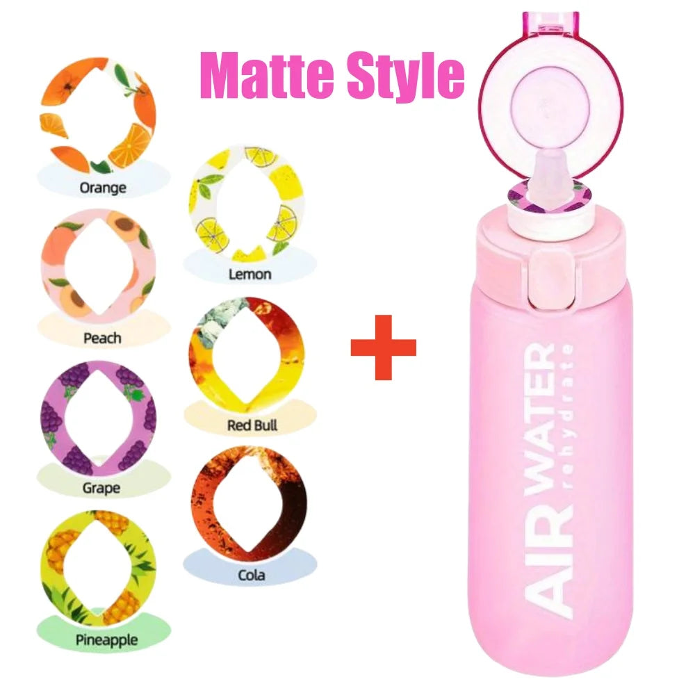 Bouteille d’Eau Saveur Fruitée 750ml – 0 Sucre, 0 Calories – Avec 7 Pods de Fruits