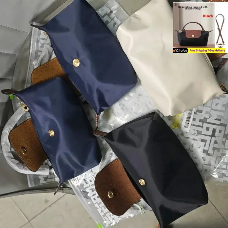 Sac bandoulière polyvalent pour femme – Mini sac dumpling léger, à main, parfait pour téléphone et essentiels, sans portefeuille