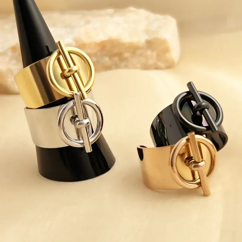 Bague OT à boucle pour femmes