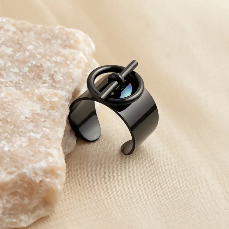 Bague OT à boucle pour femmes