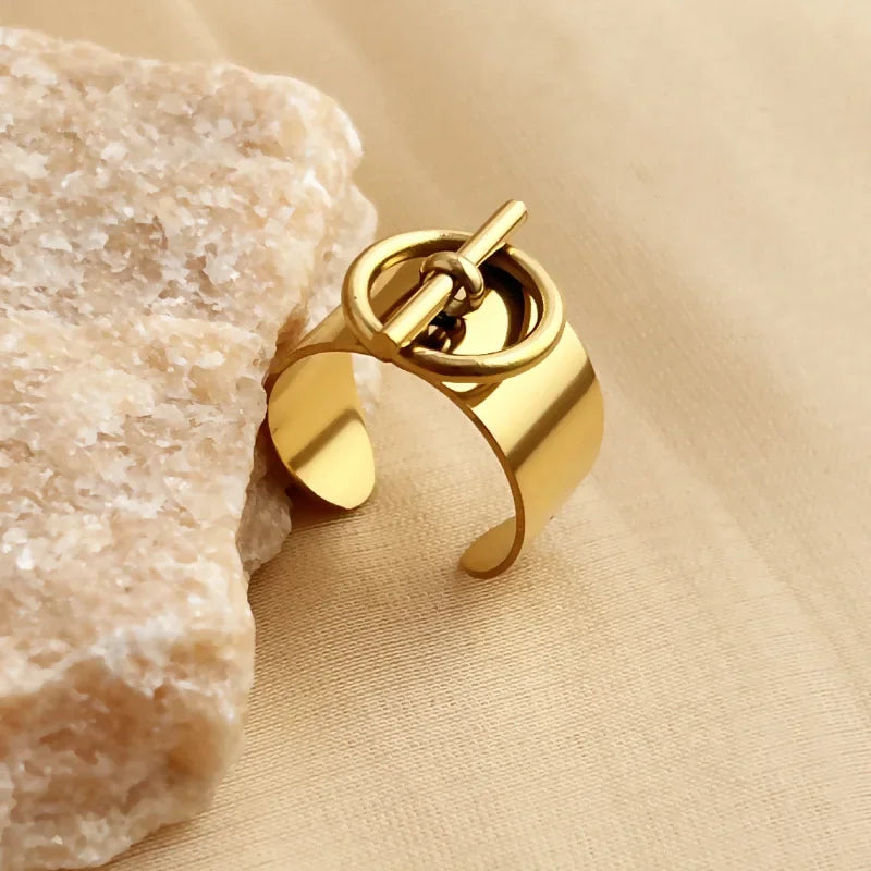 Bague OT à boucle pour femmes