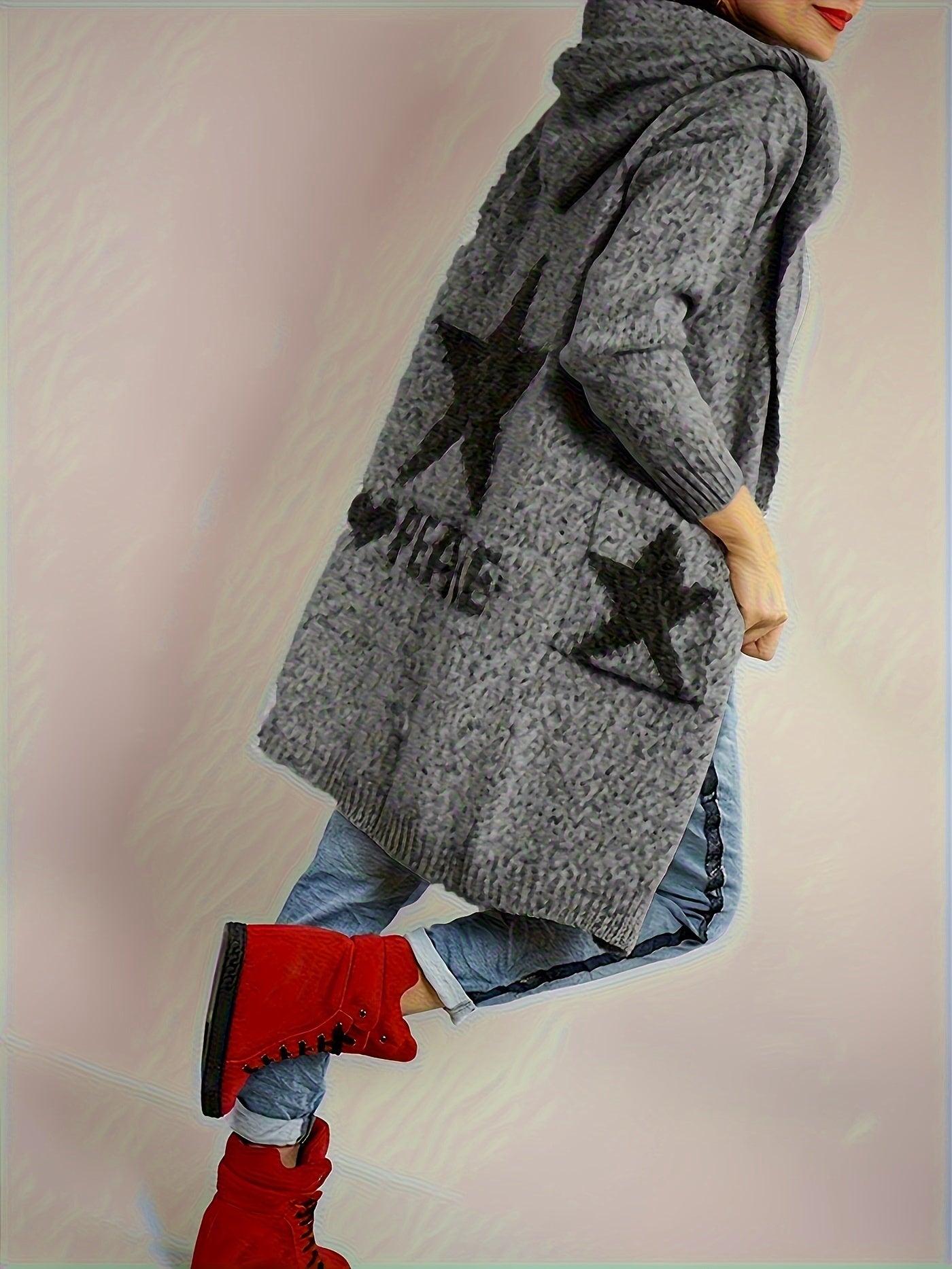 🧥 Cardigan Femme Style Trendy – Graphique & Confort by LS-SHOP ✨