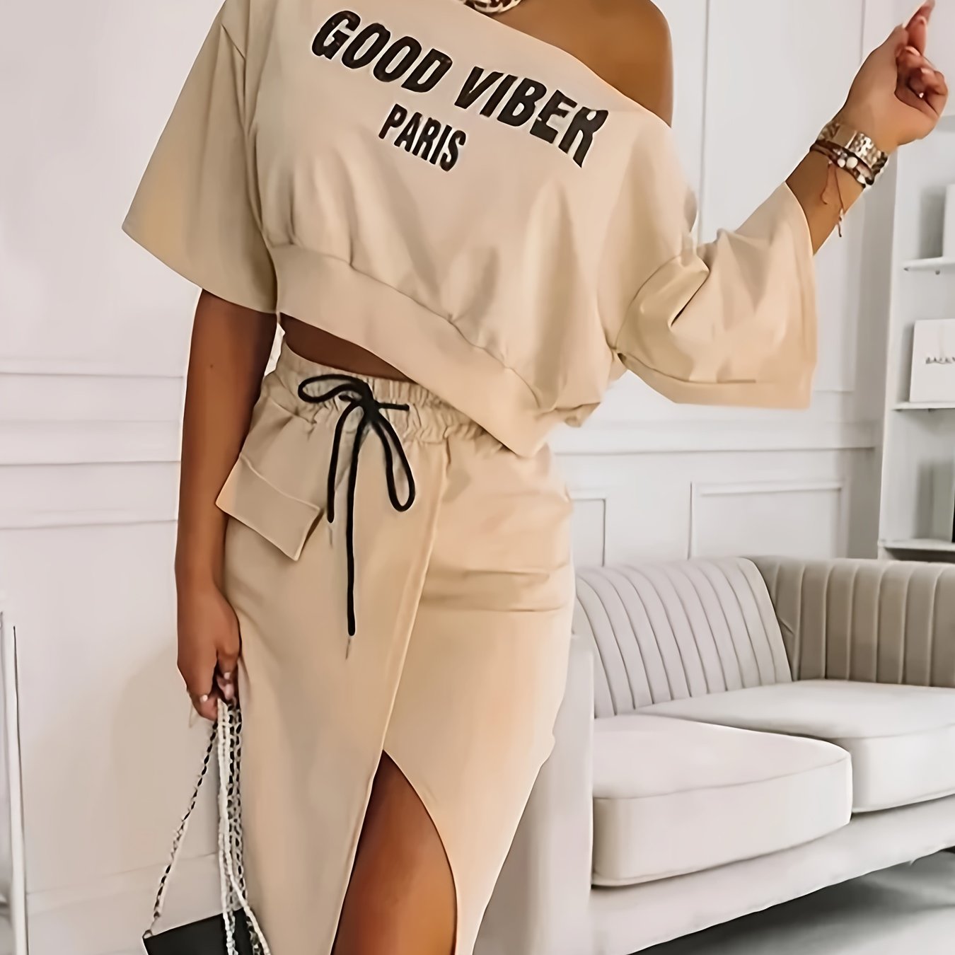 LS SHOP – Ensemble Deux-Pièces Intemporel et Tendance pour Toutes Saisons