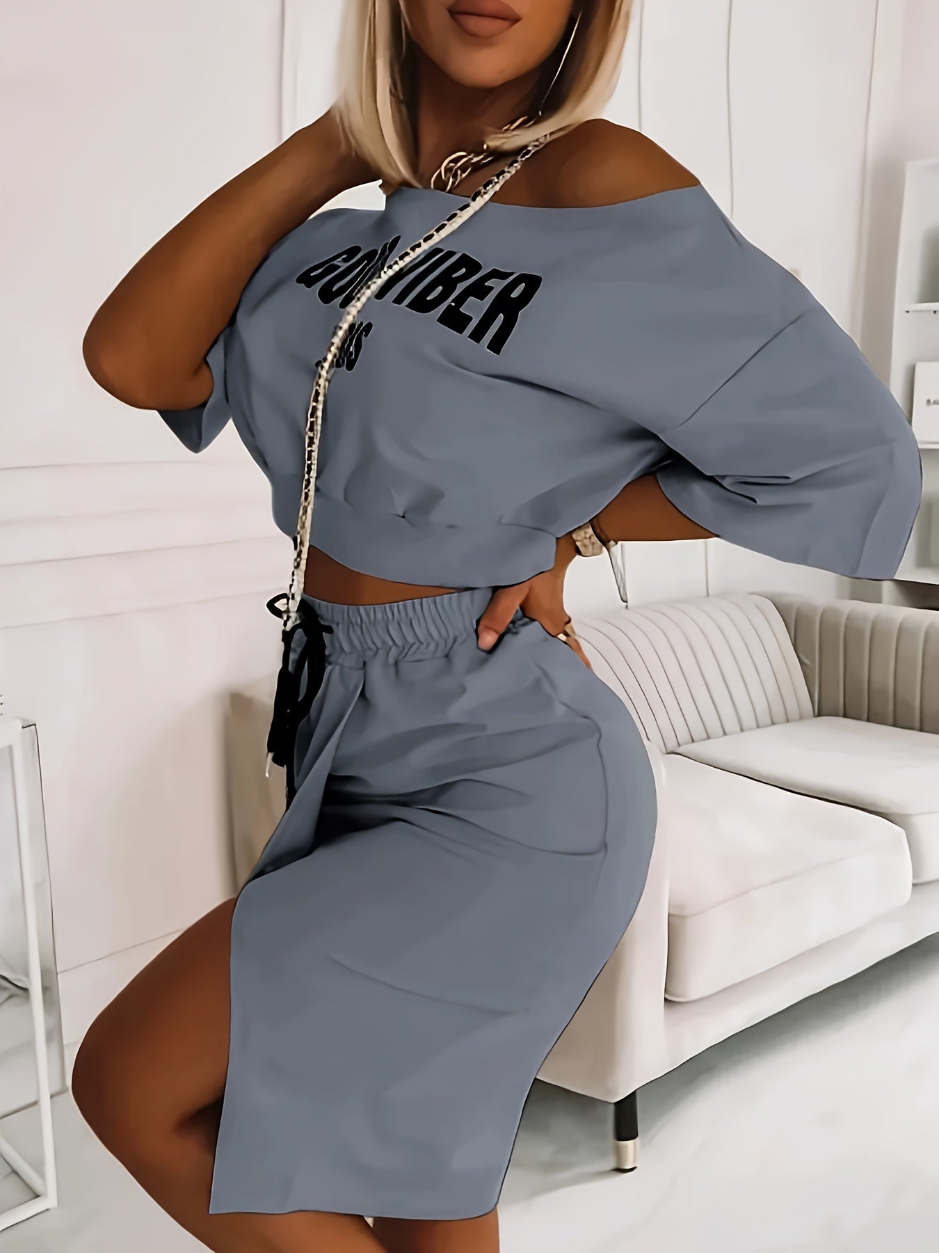 LS SHOP – Ensemble Deux-Pièces Intemporel et Tendance pour Toutes Saisons