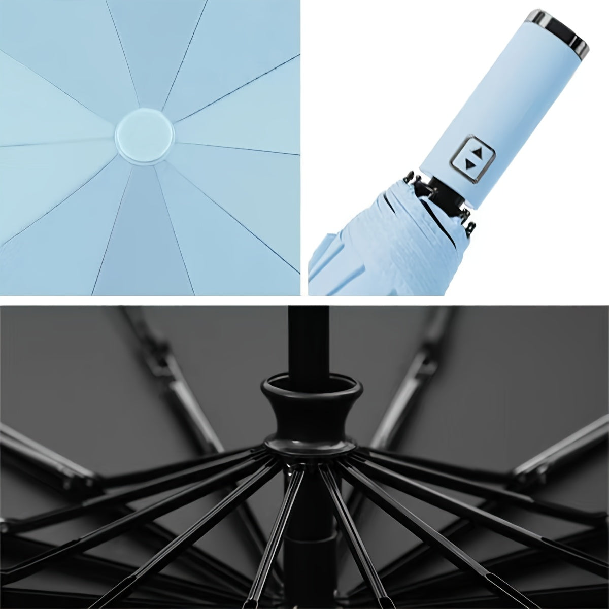 ☂️ Parapluie Premium Compact & Résistant au Vent – Ouverture Auto, Design Élégant 🌂✨ | LS SHOP