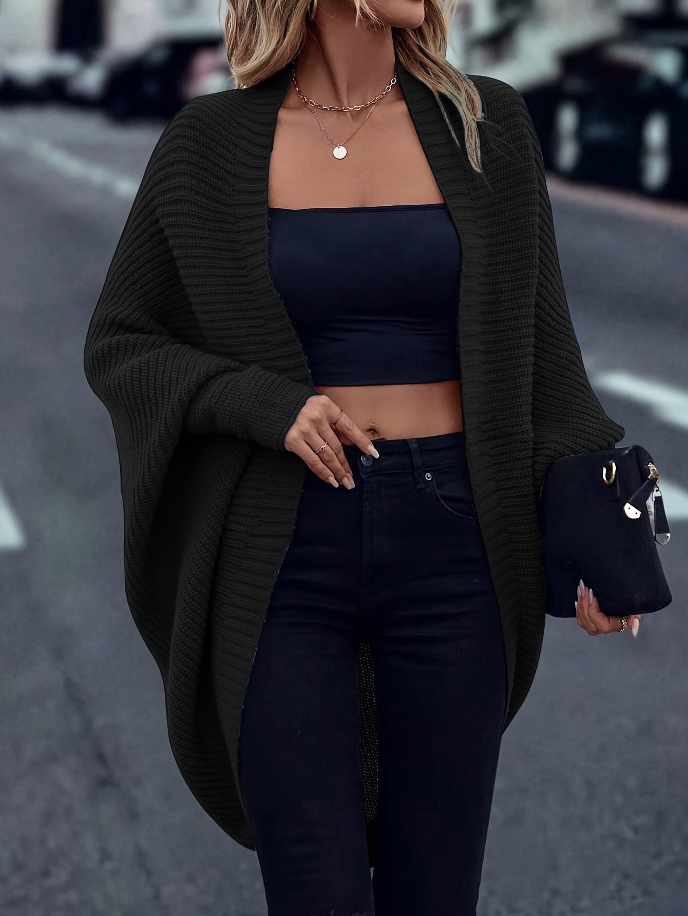 ✨ LS SHOP – Cardigan Femme Chic & Confort Automne/Hiver 🍂 [Cherry Bean]