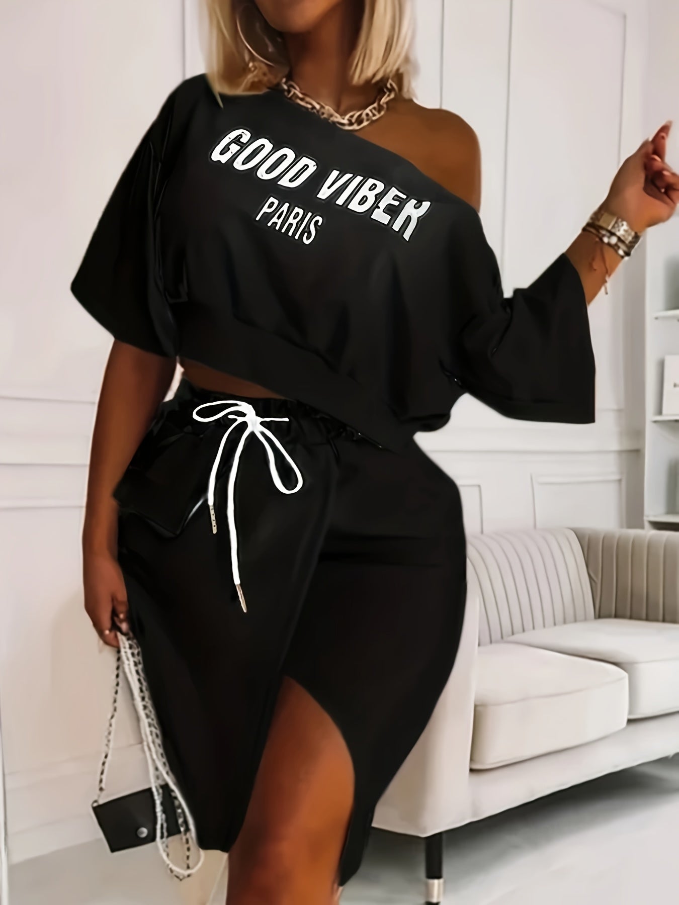 LS SHOP – Ensemble Deux-Pièces Intemporel et Tendance pour Toutes Saisons