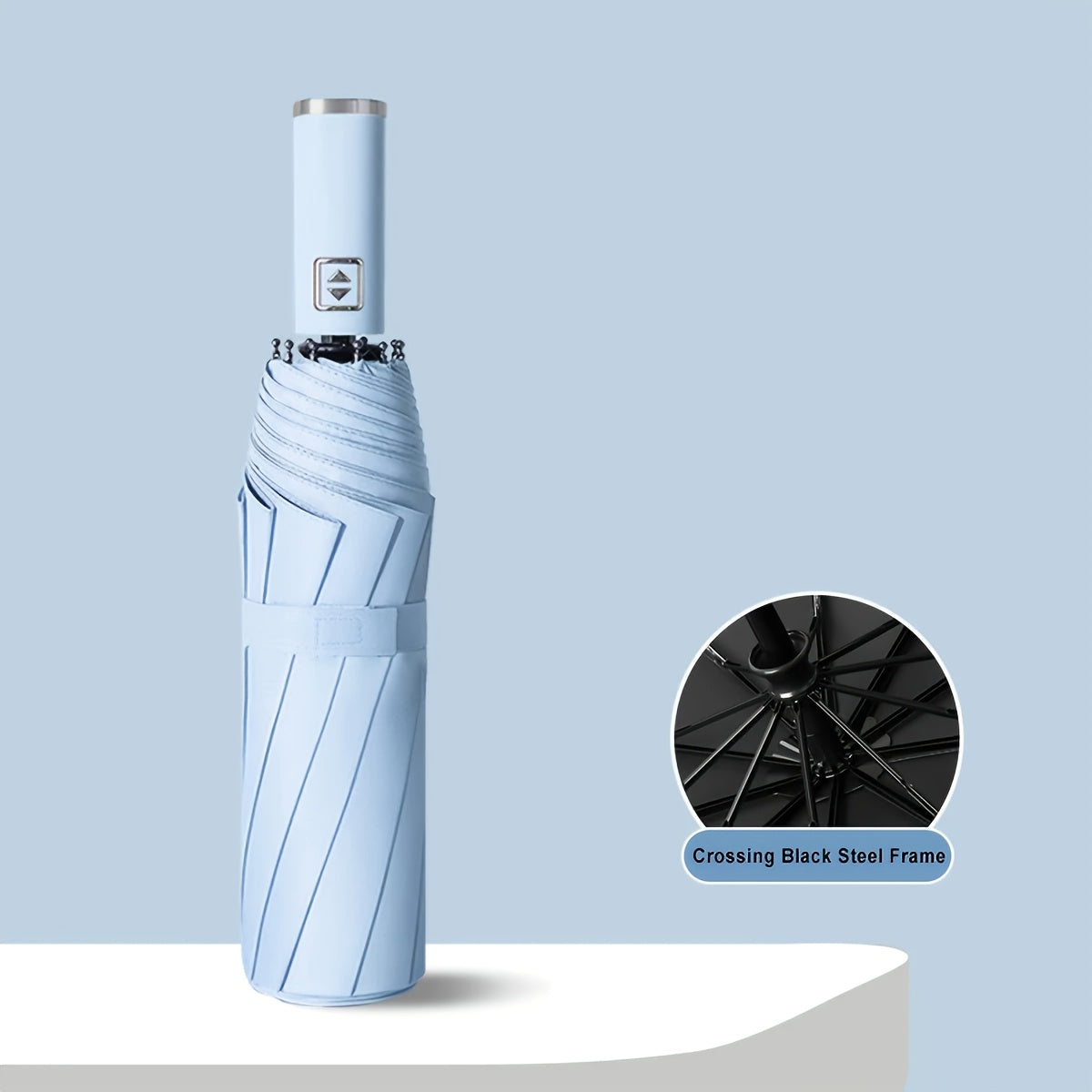 ☂️ Parapluie Premium Compact & Résistant au Vent – Ouverture Auto, Design Élégant 🌂✨ | LS SHOP