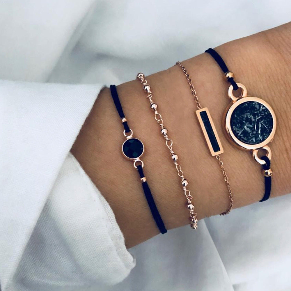 "Bracelets & Bangles Bohème Femme – Ensemble Vintage Perles & Charms Boho"