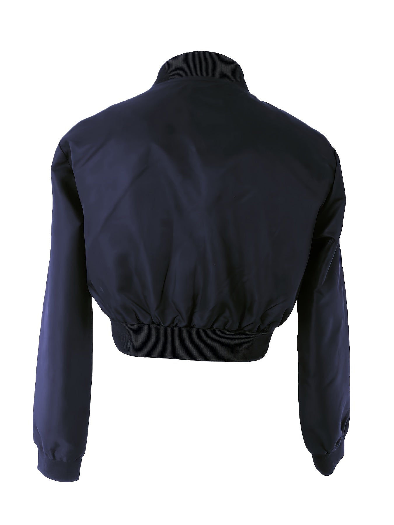 LS SHOP – Veste Courte Zippée Unie | Manches Longues Style Y2K Printemps/Automne