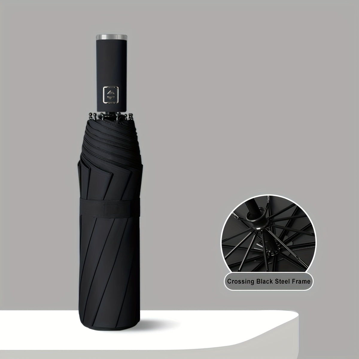 ☂️ Parapluie Premium Compact & Résistant au Vent – Ouverture Auto, Design Élégant 🌂✨ | LS SHOP