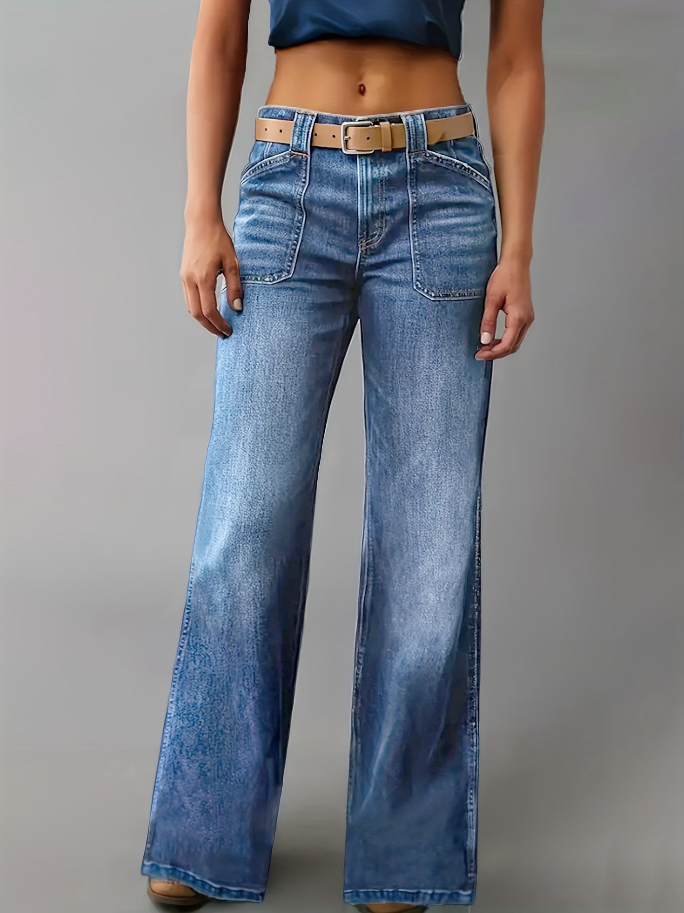 Voici un titre optimisé pour LS SHOP avec style accrocheur et emoji :  « LS-SHOP 👖 Jeans Femme Stretch – Coupe Décontractée, Jambe Droite, Denim Bleu Clair, Style Rétro 90s | ls-shop-jeans-femme »