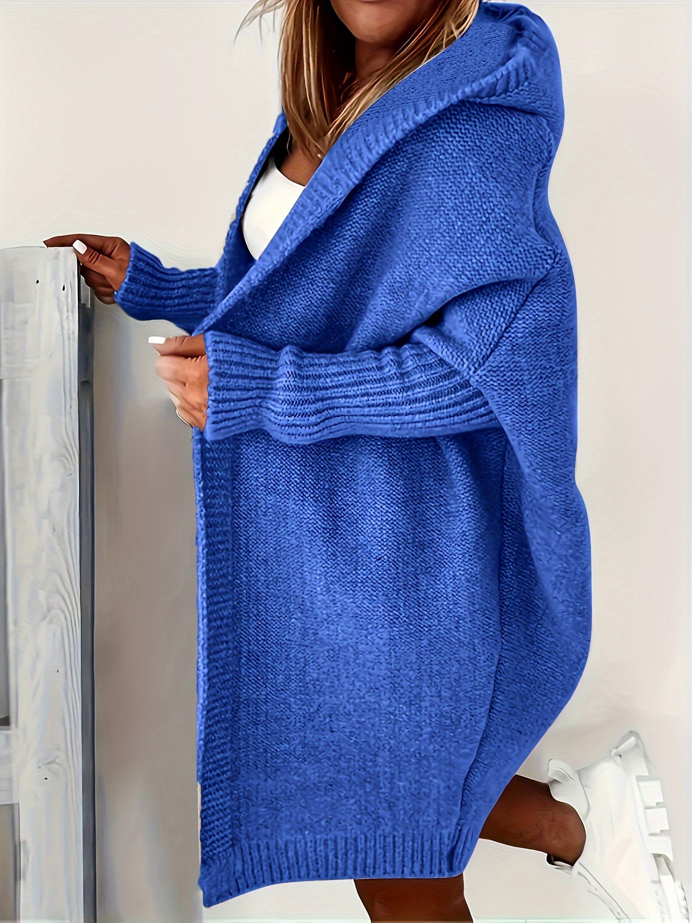 ✨ LS SHOP – Élégance Décontractée : Cardigan Grande Taille Ouvert 🍂 Printemps/Automne