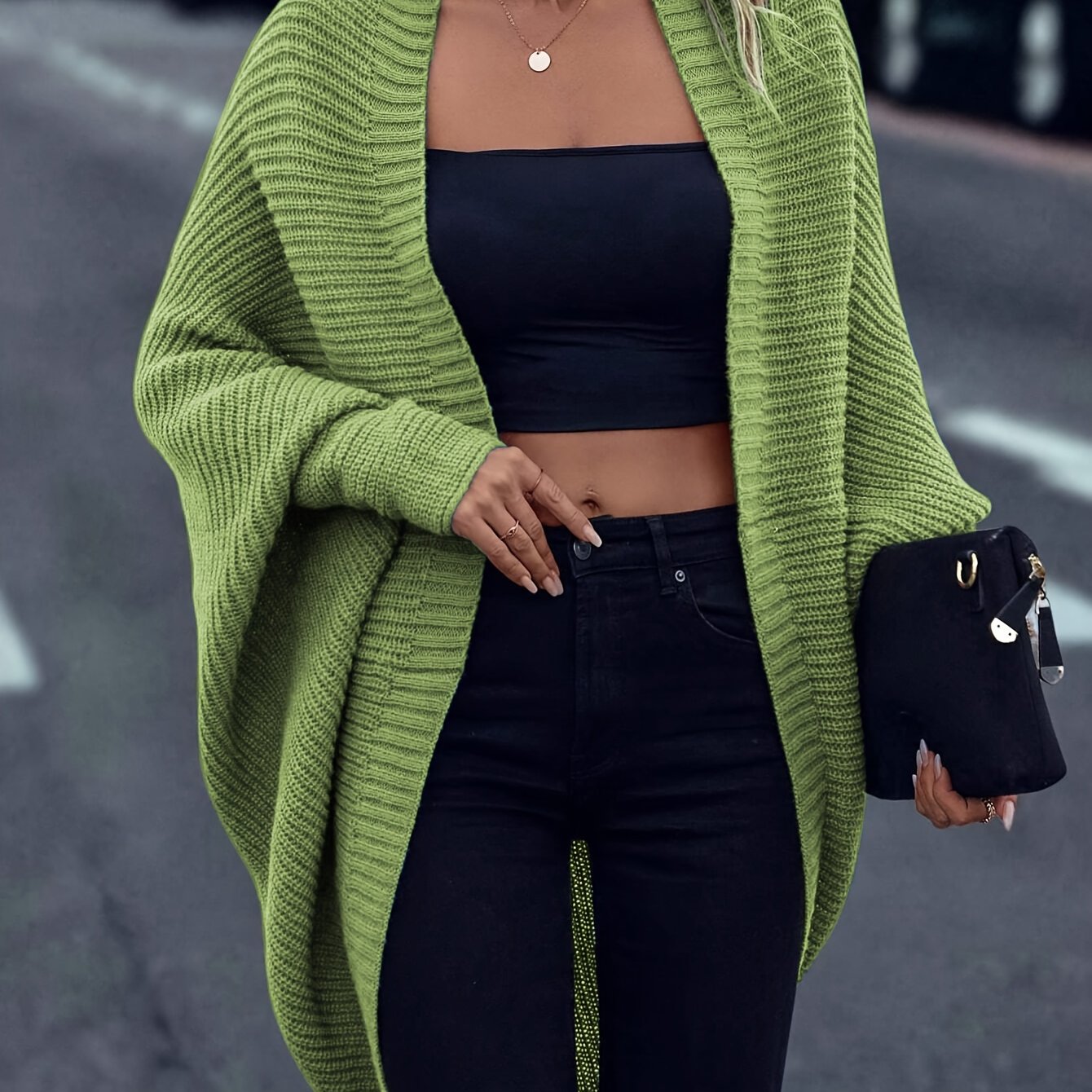 ✨ LS SHOP – Cardigan Femme Chic & Confort Automne/Hiver 🍂 [Cherry Bean]