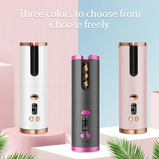 💖 Boucleur Sans Fil Rechargeable LS SHOP – Des Boucles Parfaites en Toute Simplicité