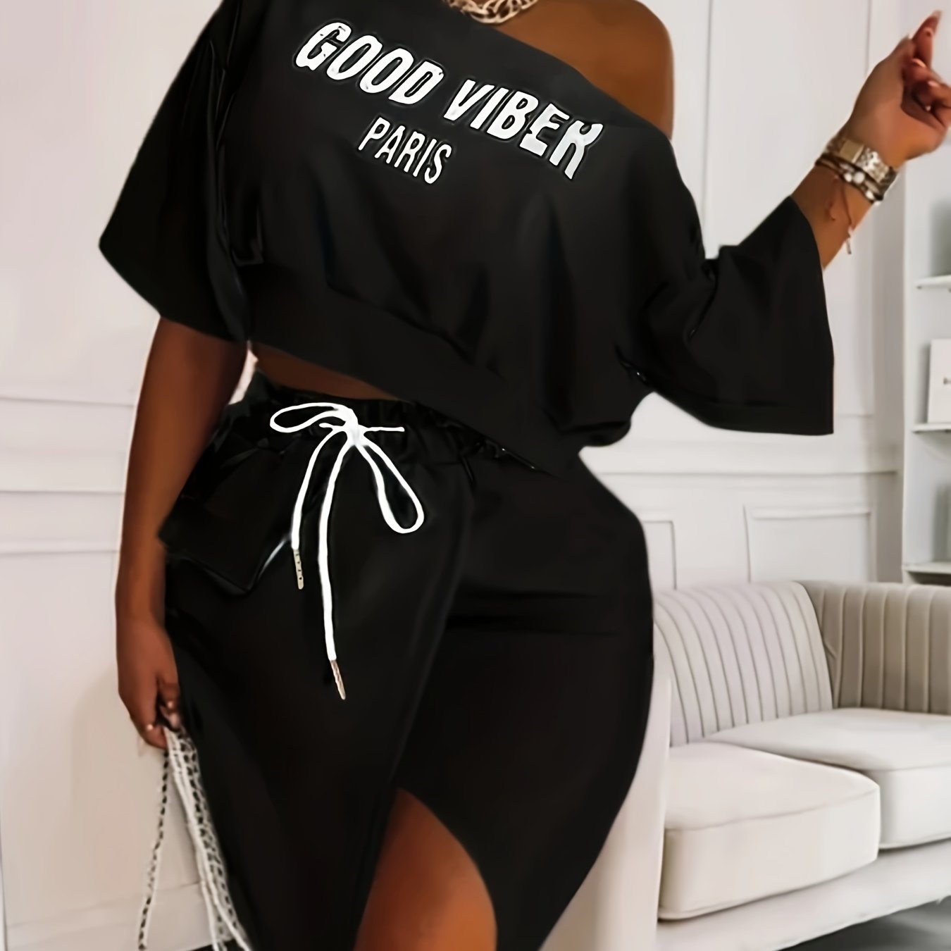 LS SHOP – Ensemble Deux-Pièces Intemporel et Tendance pour Toutes Saisons