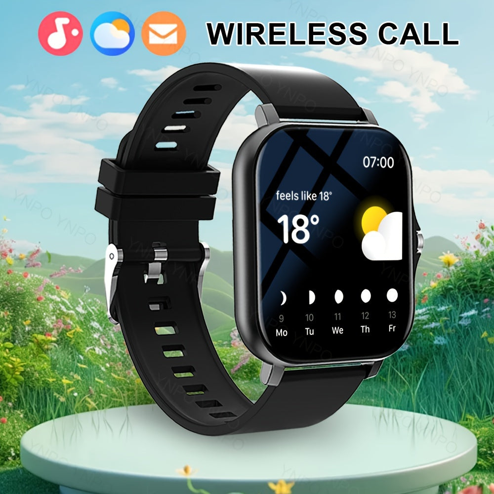 ⌚️ Smartwatch Ultra-Fine – Appels, Sport & Style en un seul geste 🚀