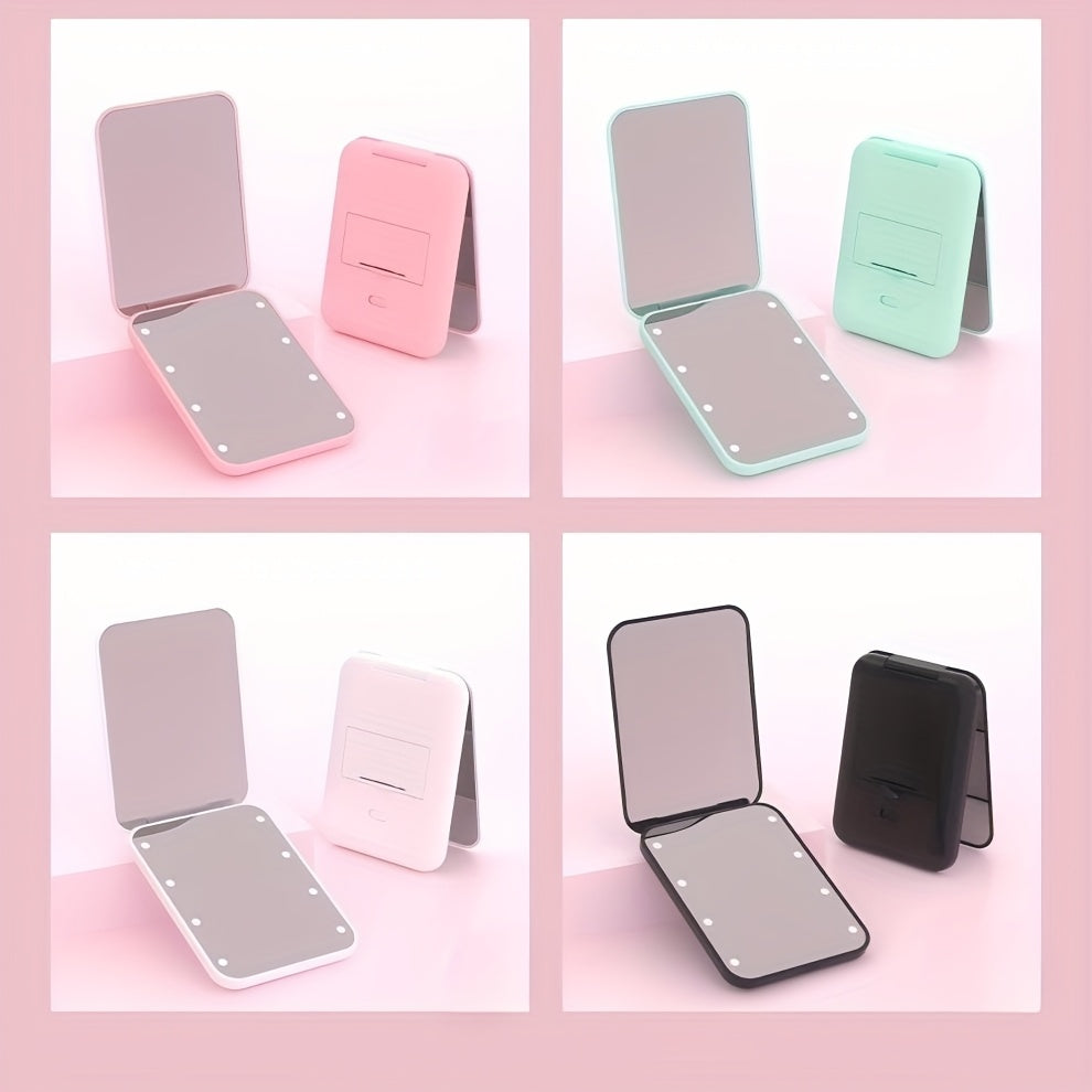 ✨ Miroir Maquillage LED LS SHOP – Compact, Pliable & Lumineux
