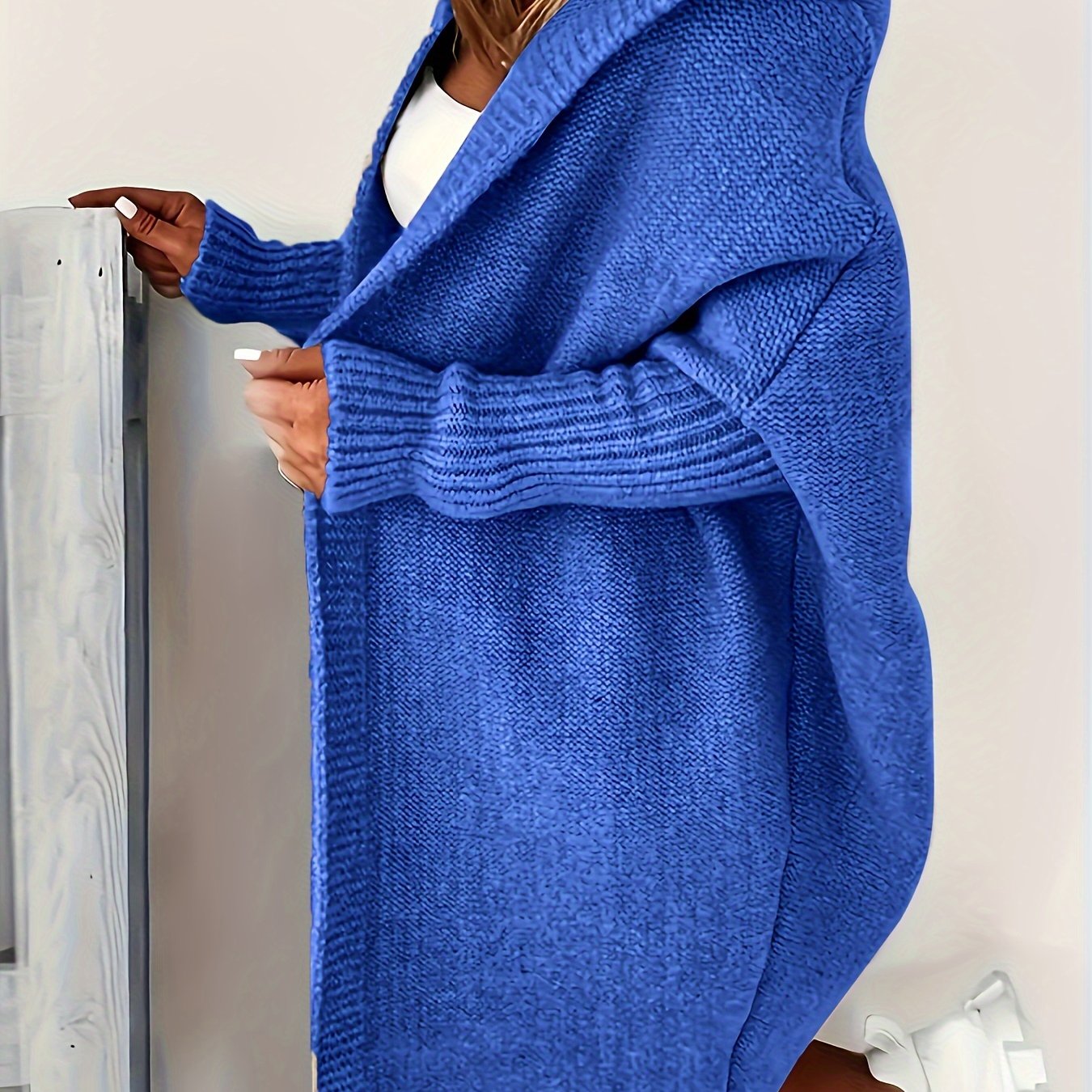 ✨ LS SHOP – Élégance Décontractée : Cardigan Grande Taille Ouvert 🍂 Printemps/Automne