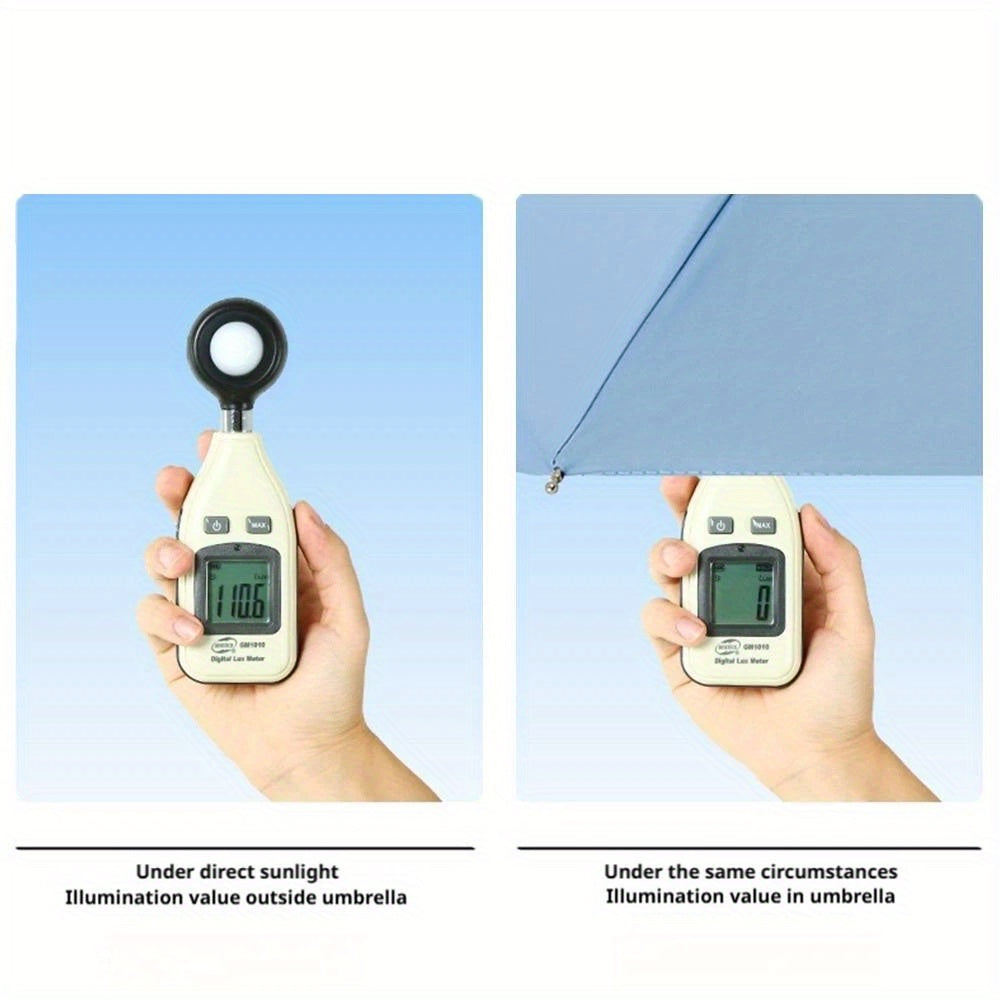 🌂 LS SHOP – Parapluie Ultra-Léger Mini Pliable – 6 Couleurs, Protection UV & Anti-Vent