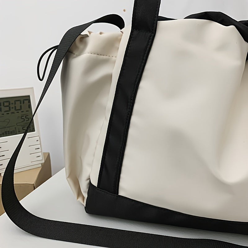 « LS-SHOP ⭐ Sac à Cordon Femme – Grand Format, Léger, Motif Étoiles | Sac à Épaule Casual & Voyage | ls-shop-sac-etoiles »
