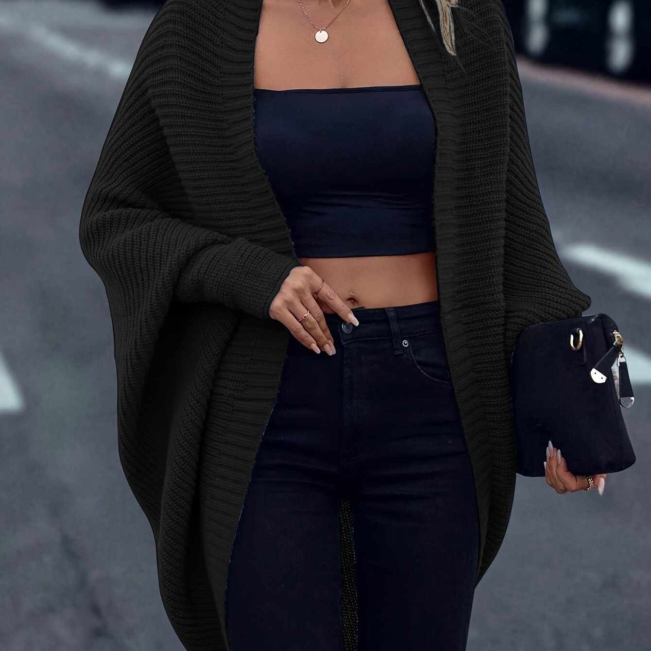 ✨ LS SHOP – Cardigan Femme Chic & Confort Automne/Hiver 🍂 [Cherry Bean]