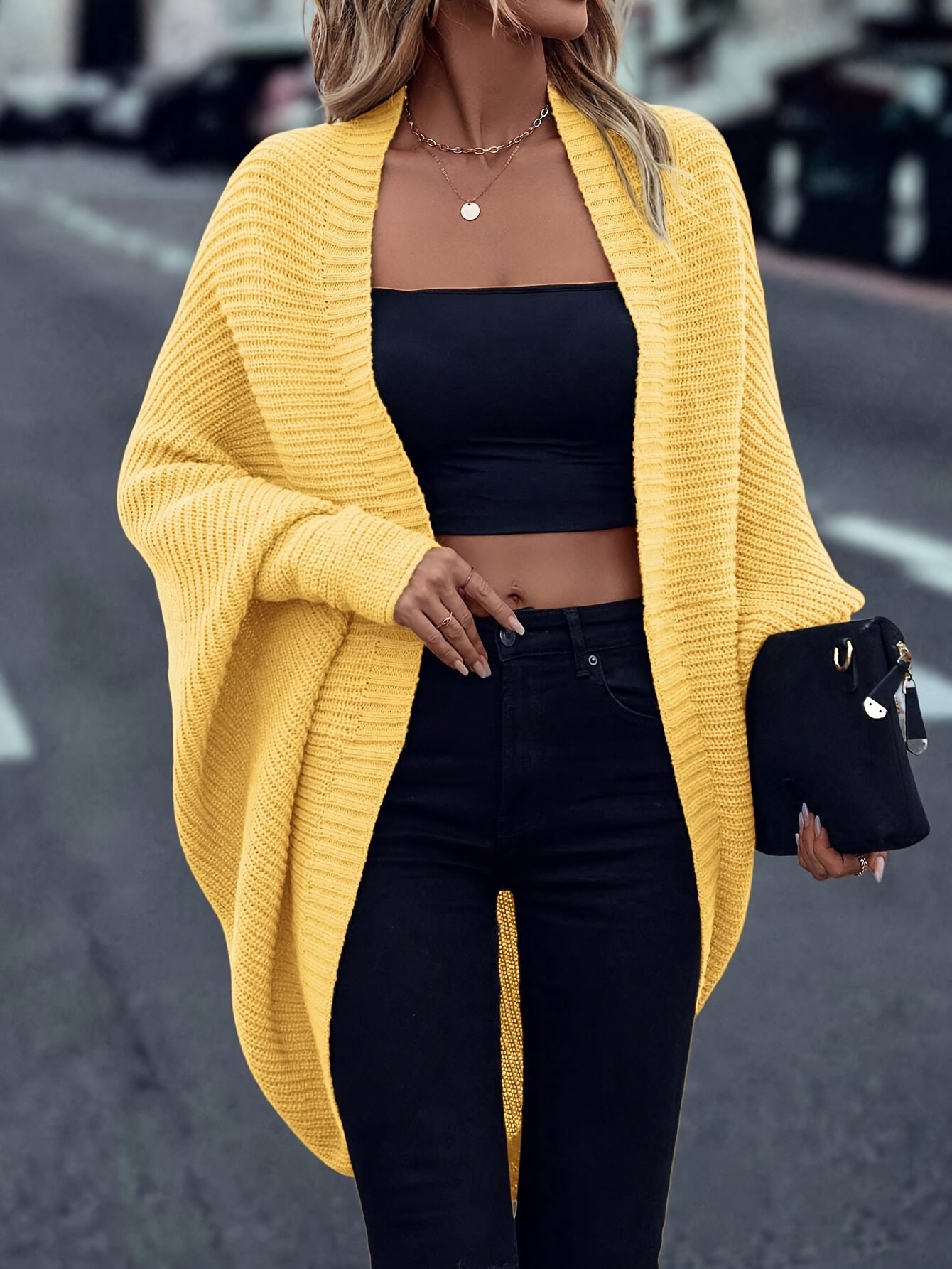 ✨ LS SHOP – Cardigan Femme Chic & Confort Automne/Hiver 🍂 [Cherry Bean]