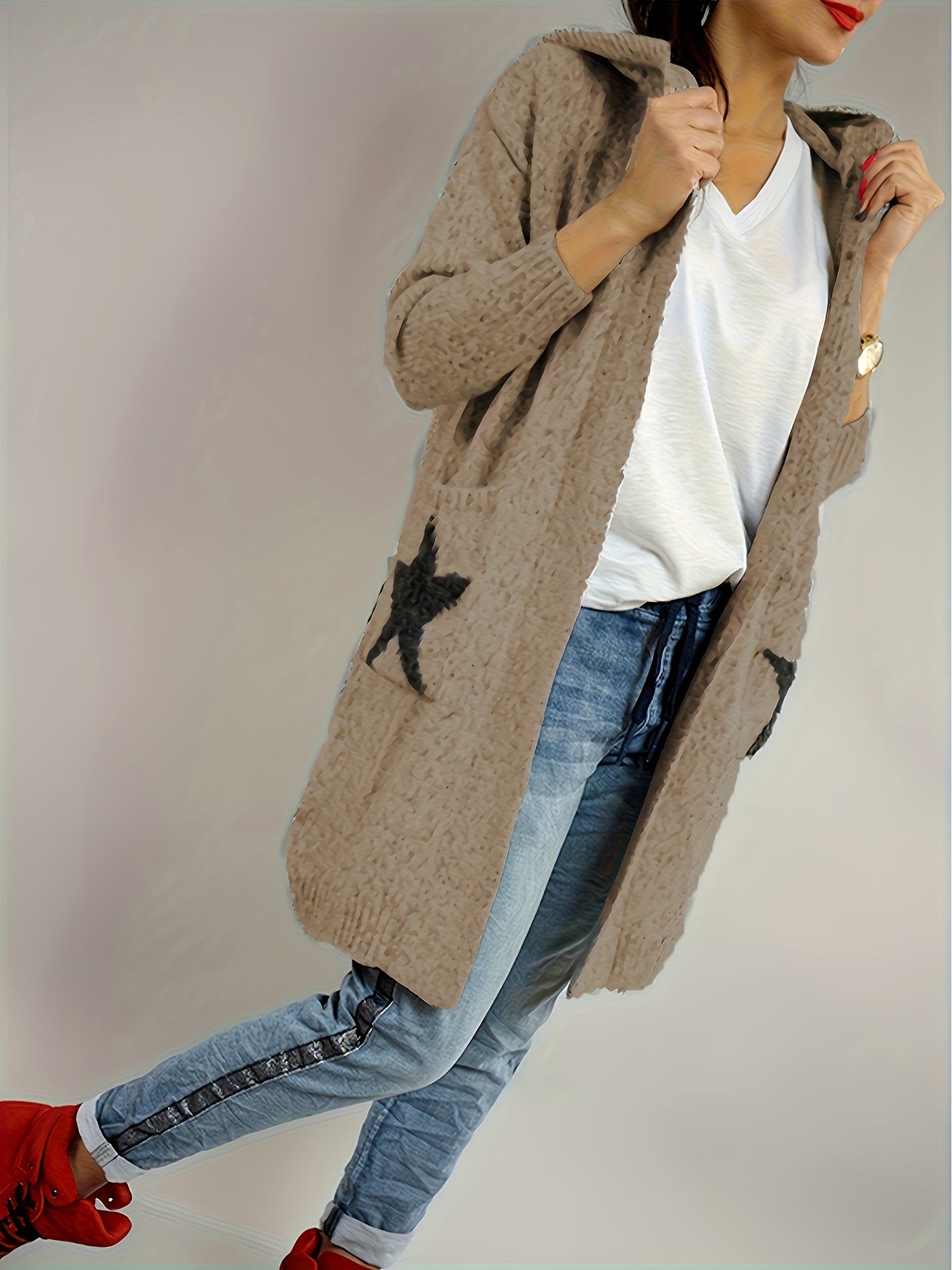 🧥 Cardigan Femme Style Trendy – Graphique & Confort by LS-SHOP ✨