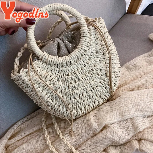 Sac Tissé en Rotin – Yogodlns