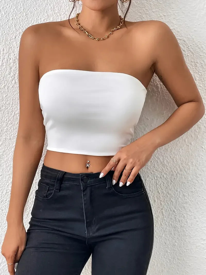 Top Tube Bodycon Femme – Sexy et Extensible