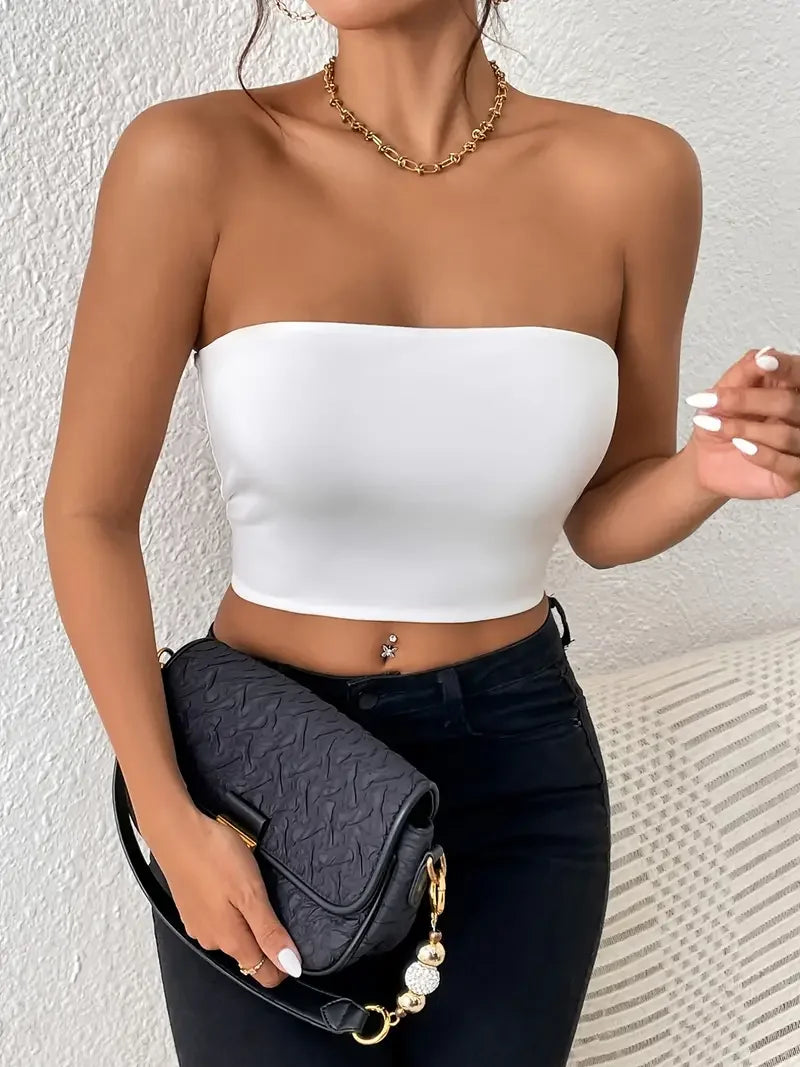 Top Tube Bodycon Femme – Sexy et Extensible