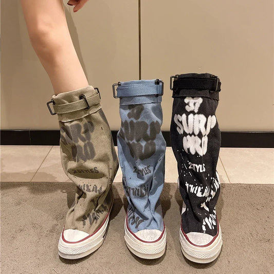 Bottes Hautes Graffiti – LS SHOP