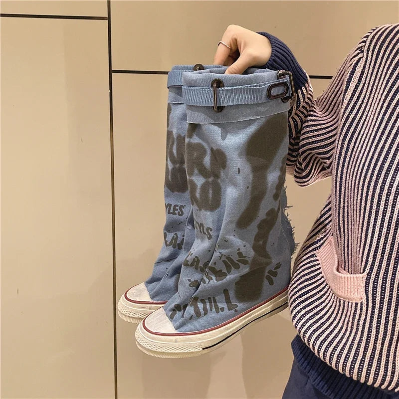 Bottes Hautes Graffiti – LS SHOP