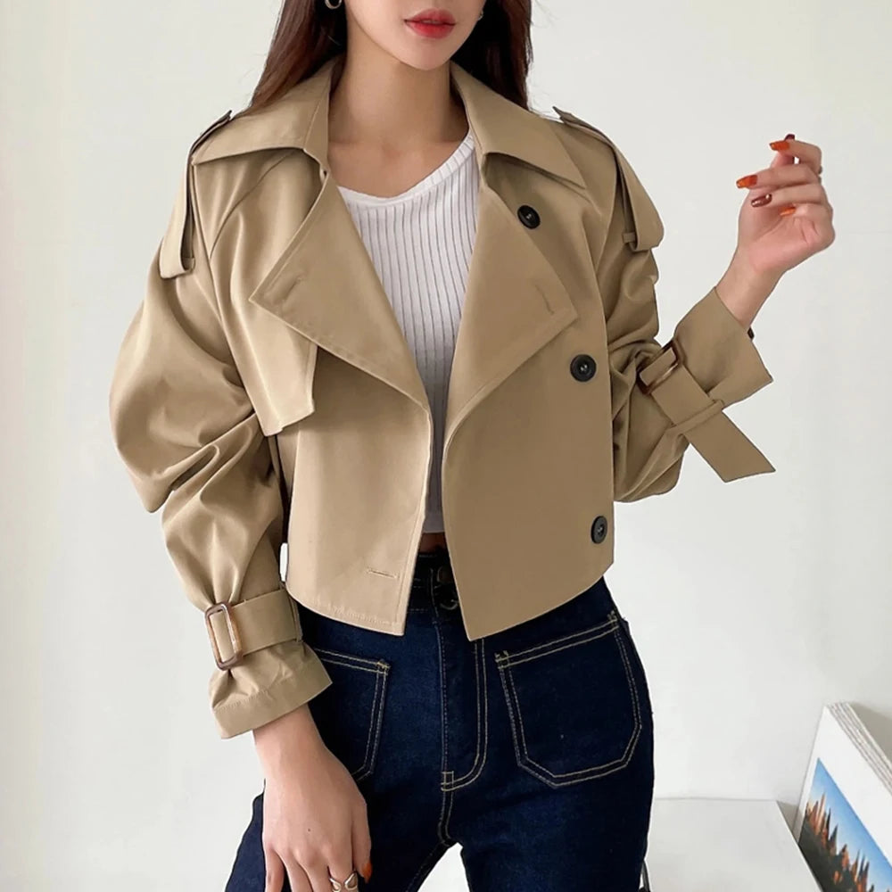 Trench Court Femme – Mia Muse Automne 2025