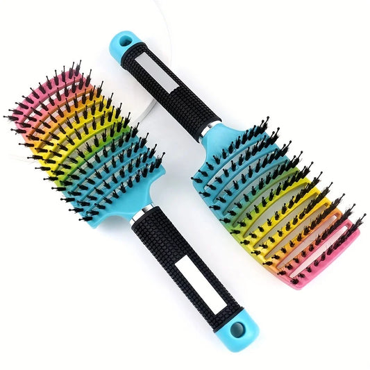Brosse Magique pour Cuir Chevelu – Démêloir Professionnel pour Cheveux Mouillés et Bouclés, Accessoire de Coiffure pour Femmes