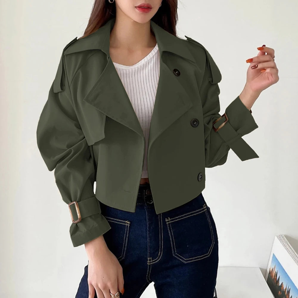 Trench Court Femme – Mia Muse Automne 2025