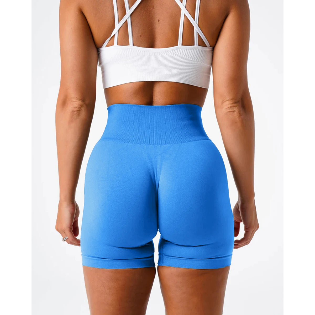 Shorts Femme TKITK – Sans Coutures, Confort et Fitness