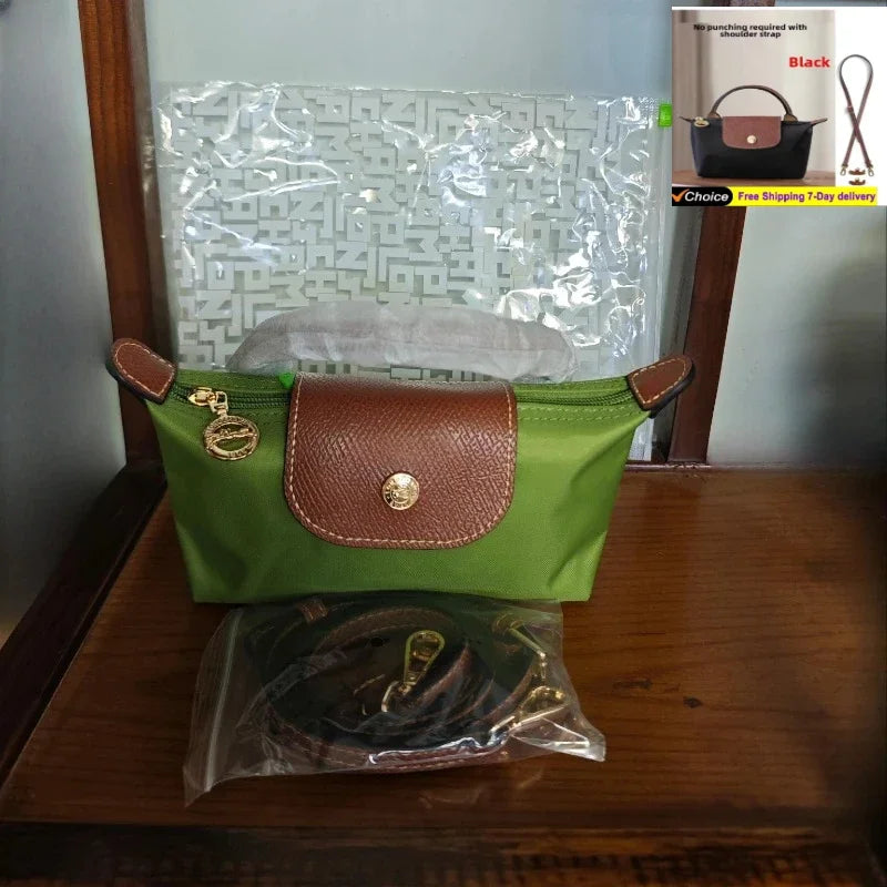 Sac bandoulière polyvalent pour femme – Mini sac dumpling léger, à main, parfait pour téléphone et essentiels, sans portefeuille