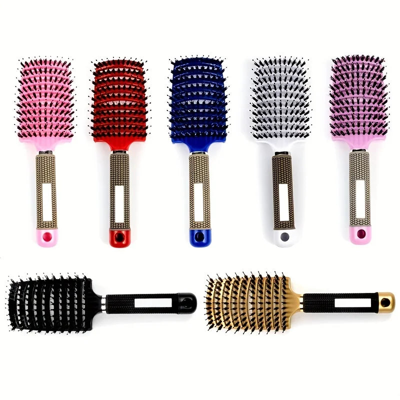 Brosse Magique pour Cuir Chevelu – Démêloir Professionnel pour Cheveux Mouillés et Bouclés, Accessoire de Coiffure pour Femmes