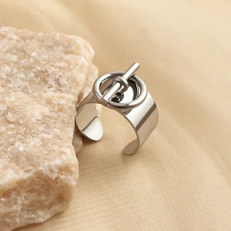 Bague OT à boucle pour femmes