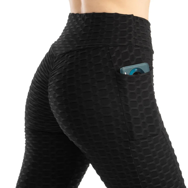 🏋️‍♀️ Leggings Femme Taille Haute – Confort & Performance