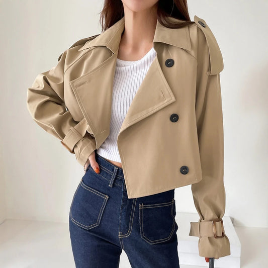 Trench Court Femme – Mia Muse Automne 2025